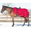 QHP Show Fleece Exercise Sheet in Burgundy and Silver
